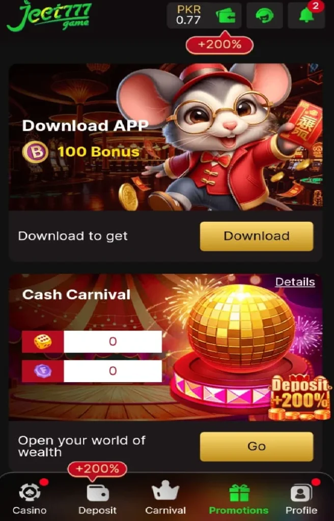 jeet777 game download APK
